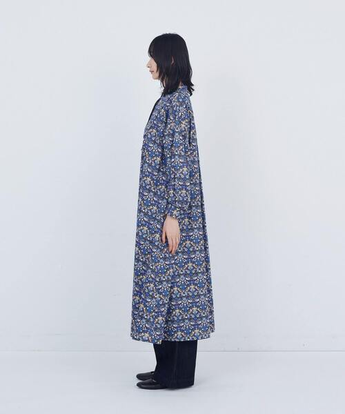 ADIEU TRISTESSE(アデュートリステス)の「【1月ベストセラーブランド内2位】リバティプリントワンピース(ワンピース・レディース・ブルー系その他/グレー系その他・38)」の6枚目の写真