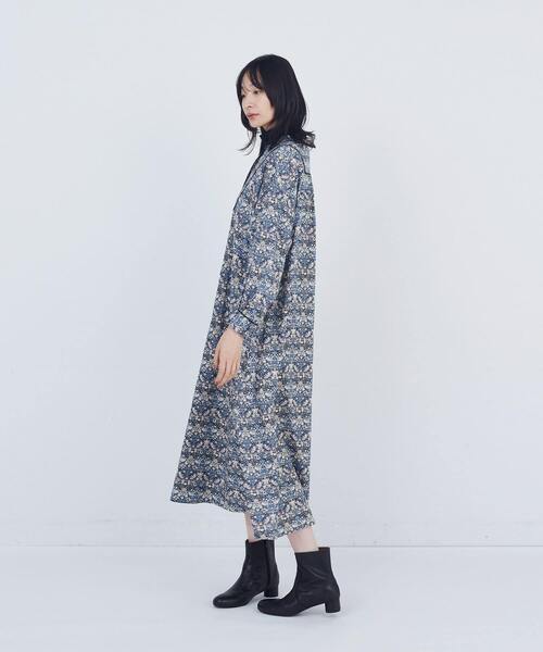 ADIEU TRISTESSE(アデュートリステス)の「【1月ベストセラーブランド内2位】リバティプリントワンピース(ワンピース・レディース・ブルー系その他/グレー系その他・38)」の17枚目の写真