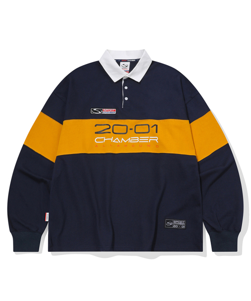 SC 2001 ラグビーTシャツ（ネイビー）