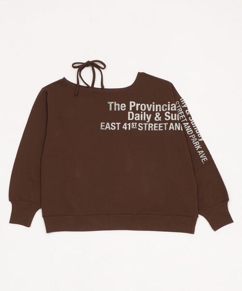 WEGO（ウィゴー）の「WEGO/裏起毛2WAYグラフィックワンショルBIGスウェット（スウェット・レディース・その他3/その他2/その他1/その他4・FREE）」の20枚目の写真