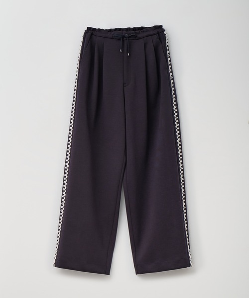 Muel Chic(ミュエルシック)の「Perth pants パースパンツ(その他パンツ・レディース・オフホワイト/ネイビー/ブラウン・MEDIUM/SMALL)」の7枚目の写真