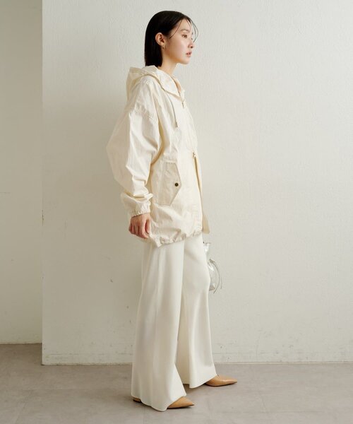 Omekashi（オメカシ）の「サテンバイアスイージーパンツ（その他パンツ・レディース・オフホワイト/ピンク/ブラック・38/36）」の14枚目の写真