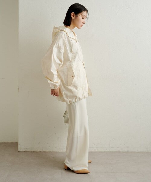 Omekashi（オメカシ）の「サテンバイアスイージーパンツ（その他パンツ・レディース・オフホワイト/ピンク/ブラック・38/36）」の15枚目の写真