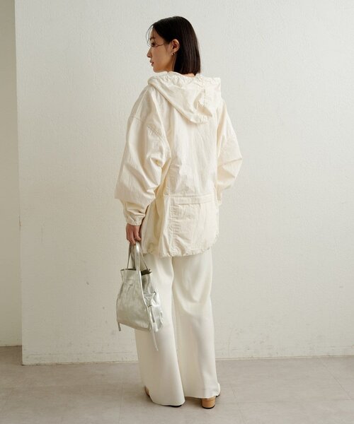 Omekashi（オメカシ）の「サテンバイアスイージーパンツ（その他パンツ・レディース・オフホワイト/ピンク/ブラック・38/36）」の16枚目の写真