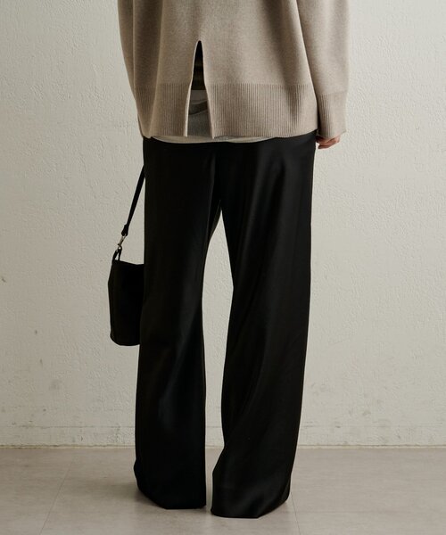 Omekashi（オメカシ）の「サテンバイアスイージーパンツ（その他パンツ・レディース・オフホワイト/ピンク/ブラック・38/36）」の20枚目の写真