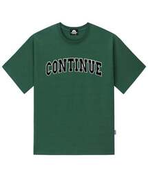 CONTINUE LOGO Tシャツ - グリーン