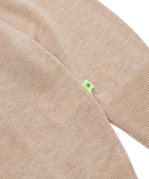 VERSE ONE(バースワン)の「MERINO WOOL BASIC KNIT SWEATER BEIGE(ニット/セーター・メンズ・その他・LARGE/MEDIUM/SMALL)」の6枚目の写真