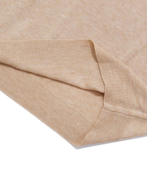 VERSE ONE(バースワン)の「MERINO WOOL BASIC KNIT SWEATER BEIGE(ニット/セーター・メンズ・その他・LARGE/MEDIUM/SMALL)」の7枚目の写真