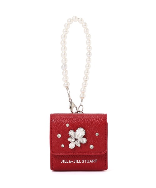 JILL by JILL STUART（ジルバイジルスチュアート）の「◇ランダムビジューミニバッグポーチ（ポーチ・レディース・レッド/ホワイト/グレー・FREE）」の20枚目の写真