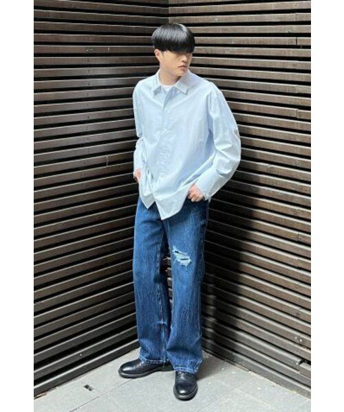 NONBLANK(ノンブランク)の「ドミンゴ ウォッシング ルーズ ストレートフィットパンツ_INDIGO(デニムパンツ・メンズ・その他・MEDIUM/X-LARGE/LARGE)」の10枚目の写真