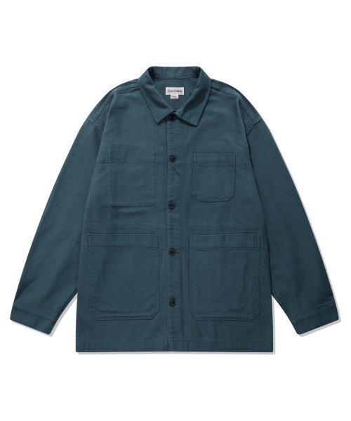 NAMERCLOTHING(ネイマークローディング)の「NMR FRENCH WORK JACKET DUSTY BLUE(その他アウター・レディース・その他・LARGE/MEDIUM/X-LARGE)」の1枚目の写真