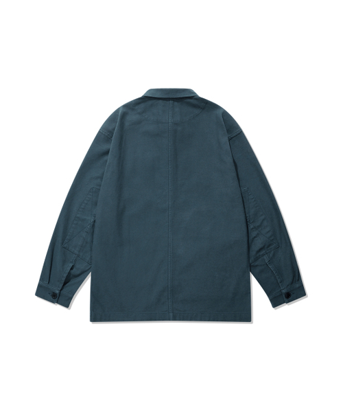 NAMERCLOTHING(ネイマークローディング)の「NMR FRENCH WORK JACKET DUSTY BLUE(その他アウター・レディース・その他・LARGE/MEDIUM/X-LARGE)」の2枚目の写真