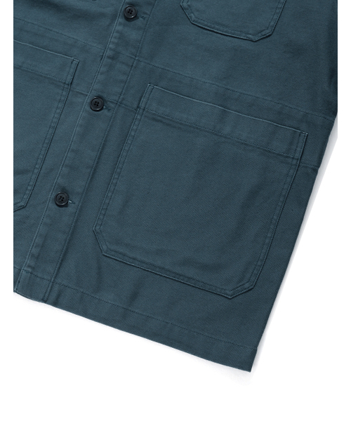 NAMERCLOTHING(ネイマークローディング)の「NMR FRENCH WORK JACKET DUSTY BLUE(その他アウター・レディース・その他・LARGE/MEDIUM/X-LARGE)」の5枚目の写真