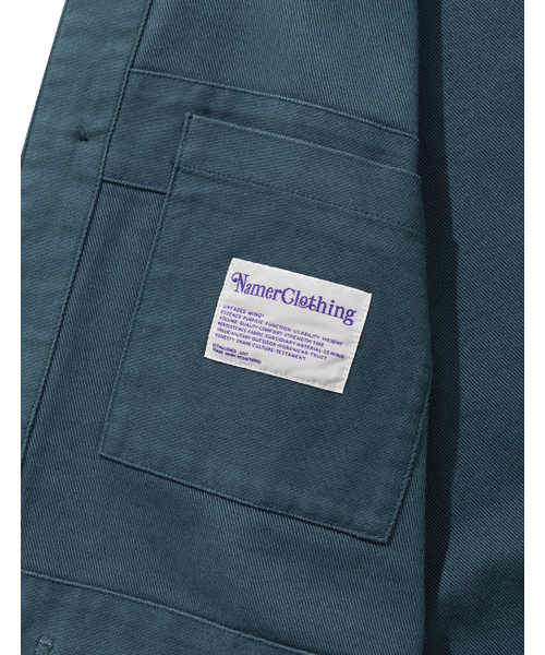 NAMERCLOTHING(ネイマークローディング)の「NMR FRENCH WORK JACKET DUSTY BLUE(その他アウター・レディース・その他・LARGE/MEDIUM/X-LARGE)」の7枚目の写真