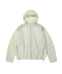 NETHERWORLD（ネザーワールド）の「PANELED LAYOUT JACKET SAND（ナイロンジャケット）」