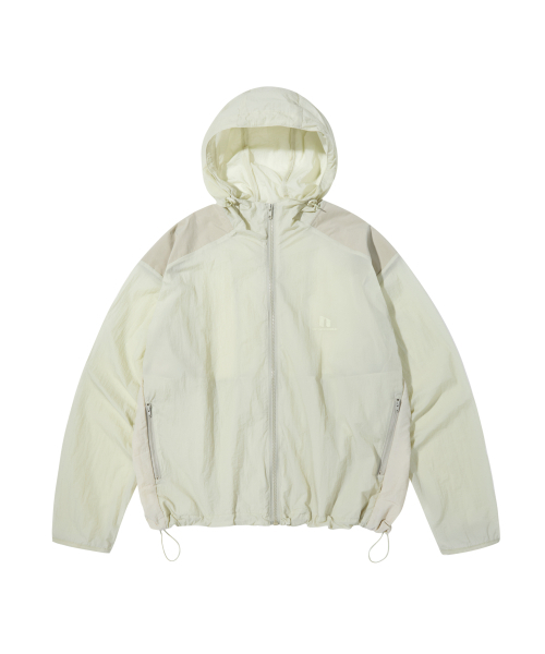 NETHERWORLD(ネザーワールド)の「PANELED LAYOUT JACKET SAND(ナイロンジャケット・メンズ・その他・LARGE/SMALL/MEDIUM)」の2枚目の写真