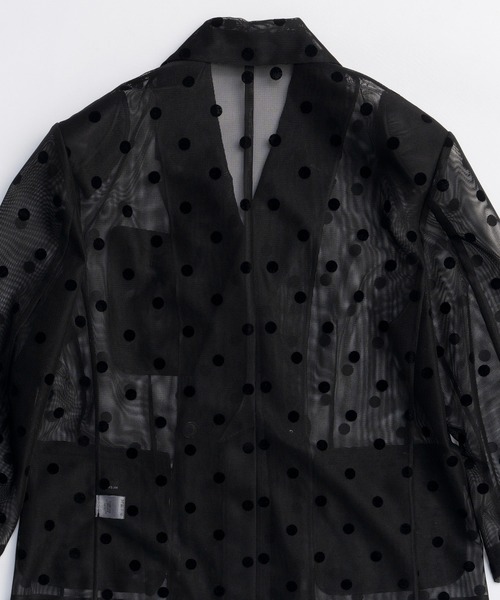 PRE-ORDER】Sheer Over Jacket/シアーオーバージャケット（テーラード