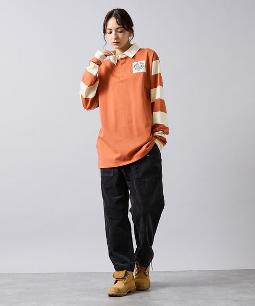 POLeR(ポーラー)の「【POLER/ポーラー】CORDUROY BAKER PANTS/ユニセックス/コーデュロイ(その他パンツ・メンズ・ブラック・M/L)」の1枚目の写真