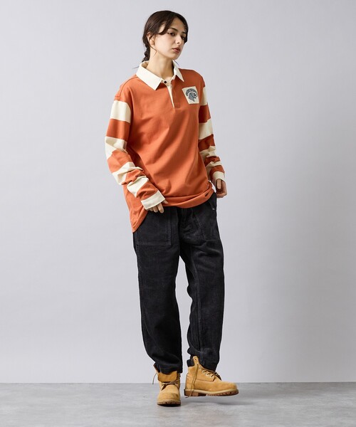POLeR(ポーラー)の「【POLER/ポーラー】CORDUROY BAKER PANTS/ユニセックス/コーデュロイ(その他パンツ・メンズ・ブラック・M/L)」の2枚目の写真