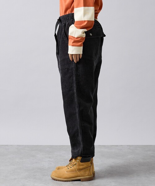 POLeR(ポーラー)の「【POLER/ポーラー】CORDUROY BAKER PANTS/ユニセックス/コーデュロイ(その他パンツ・メンズ・ブラック・M/L)」の3枚目の写真