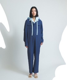 【soduk】curve pockets jumpsuit