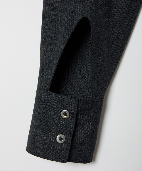 soduk(スドーク)の「【soduk】curve pockets jumpsuit(つなぎ/オールインワン・レディース・ネイビー/グレー・SMALL/MEDIUM)」の11枚目の写真