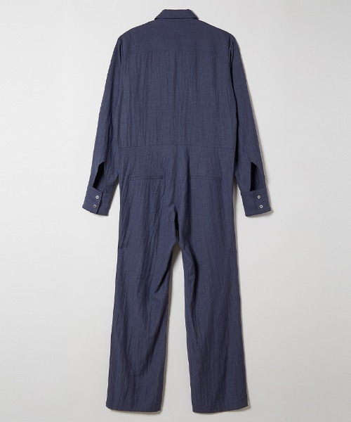 soduk(スドーク)の「【soduk】curve pockets jumpsuit(つなぎ/オールインワン・レディース・ネイビー/グレー・SMALL/MEDIUM)」の18枚目の写真