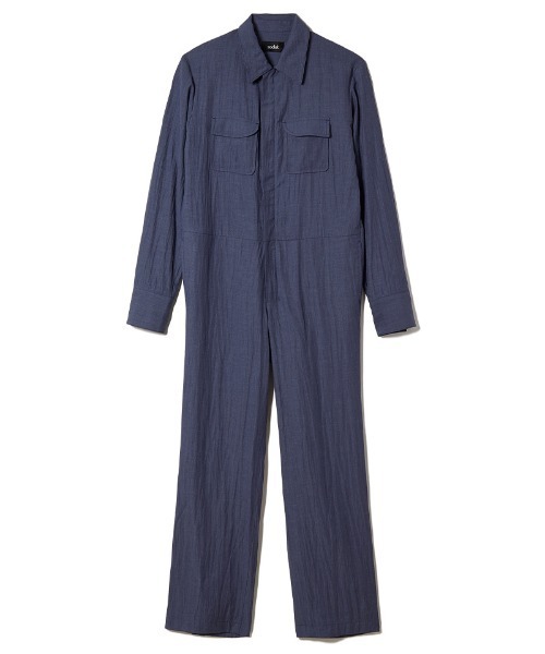 soduk(スドーク)の「【soduk】curve pockets jumpsuit(つなぎ/オールインワン・レディース・ネイビー/グレー・SMALL/MEDIUM)」の17枚目の写真