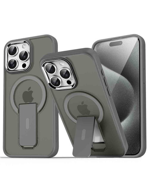 Fun & Daily(ファンアンドデイリー)の「Stand MagSafe対応 iPhone Case 16 17 Plus Pro ProMax Air 16e / アイフォンケース(スマホケース/カバー・レディース・グレー/ブラック/ネイビー・iPhone 16 Plus/iPhone 16 Pro/iPhone 16 Pro Max/iPhone 16e/iPhone 17/iPhone 17 Pro/iPhone 17 Pro Max/iPhone Air/iPhone 16)」の9枚目の写真