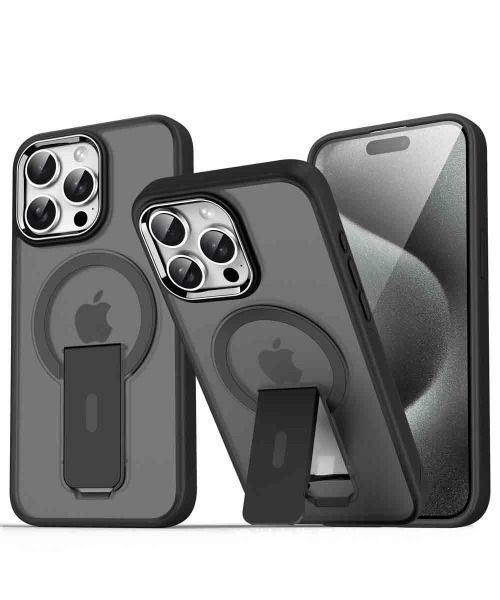 Fun & Daily(ファンアンドデイリー)の「Stand MagSafe対応 iPhone Case 16 17 Plus Pro ProMax Air 16e / アイフォンケース(スマホケース/カバー・レディース・グレー/ブラック/ネイビー・iPhone 16 Plus/iPhone 16 Pro/iPhone 16 Pro Max/iPhone 16e/iPhone 17/iPhone 17 Pro/iPhone 17 Pro Max/iPhone Air/iPhone 16)」の8枚目の写真