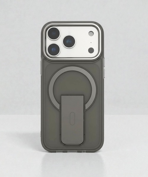 Fun & Daily(ファンアンドデイリー)の「Stand MagSafe対応 iPhone Case 16 17 Plus Pro ProMax Air 16e / アイフォンケース(スマホケース/カバー・レディース・グレー/ブラック/ネイビー・iPhone 16 Plus/iPhone 16 Pro/iPhone 16 Pro Max/iPhone 16e/iPhone 17/iPhone 17 Pro/iPhone 17 Pro Max/iPhone Air/iPhone 16)」の7枚目の写真