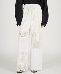 PRANK PROJECT（プランクプロジェクト）の「【2026Spring Pre-Order】パネルレースパンツ   Panel Lace Pants（その他パンツ）」