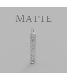 RENEOBJET（ルネオブジェ）の「EXS RUN NECKLACE SET (Pendant 45mm/Chain 50cm) [STERLING SILVER] Minimal 925 Silver Point Running Marathon Necklace Set（ネックレス）」