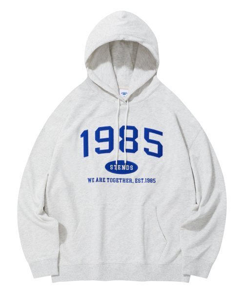 STENDS（ステンズ）の「[M~4XL] オリジナル1985フードパーカー_メランジグレー（パーカー・レディース・その他・XX-LARGE/XXX-LARGE/XXXX-LARGE/LARGE/MEDIUM/X-LARGE）」の3枚目の写真