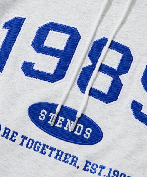 STENDS（ステンズ）の「[M~4XL] オリジナル1985フードパーカー_メランジグレー（パーカー・レディース・その他・XX-LARGE/XXX-LARGE/XXXX-LARGE/LARGE/MEDIUM/X-LARGE）」の6枚目の写真