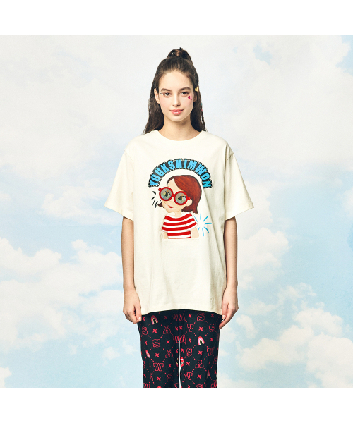 YOUK SHIM WON(ユクシムウォン)の「フェスティバルTシャツ F リア(Tシャツ/カットソー・レディース・その他・FREE)」の2枚目の写真