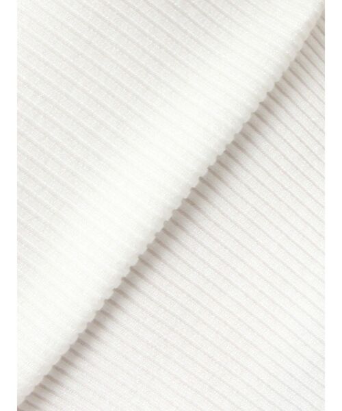 RESEXXY（リゼクシー）の「フロントクロスリブニットプルオーバー（ニット/セーター・レディース・ホワイト/オレンジ/ブラック・FREE）」の6枚目の写真