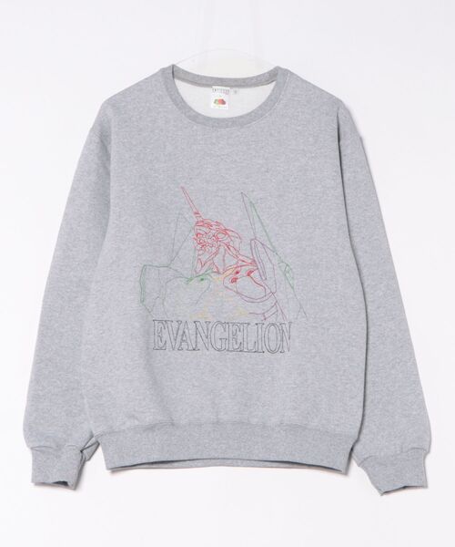 セール】FTL×EVA 刺繍クルーネックスウェット / EVANGELION セール】FTL×EVA 刺繍クルーネックスウェット / EVANGELION