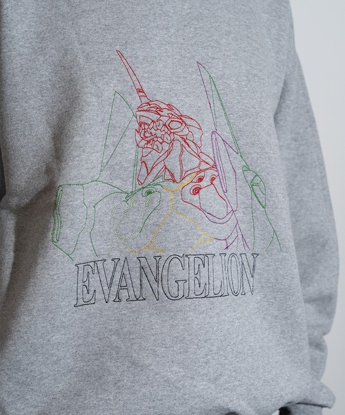 セール】FTL×EVA 刺繍クルーネックスウェット / EVANGELION セール】FTL×EVA 刺繍クルーネックスウェット / EVANGELION