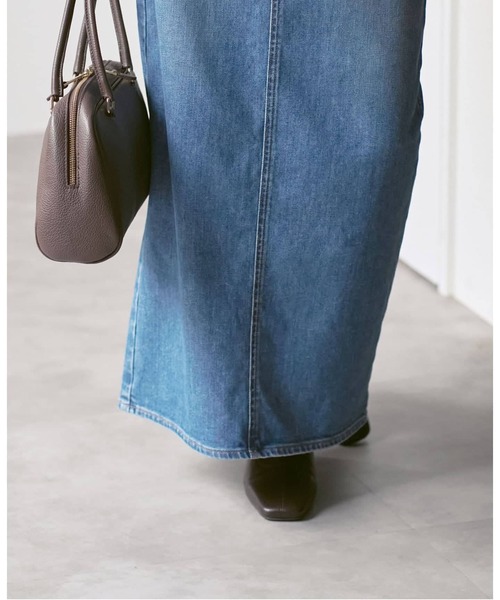 NEEDBY heritage(ニードバイヘリテージ)の「《追加・NOBLE別注》NEED by heritage/ニードバイ ヘリテージ RINA(デニムスカート・レディース・ホワイト/ブルー・23/24/25/26)」の15枚目の写真