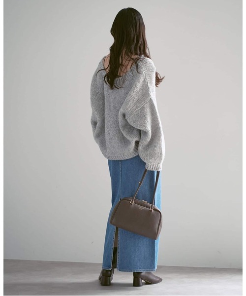 NEEDBY heritage(ニードバイヘリテージ)の「《追加・NOBLE別注》NEED by heritage/ニードバイ ヘリテージ RINA(デニムスカート・レディース・ホワイト/ブルー・23/24/25/26)」の18枚目の写真