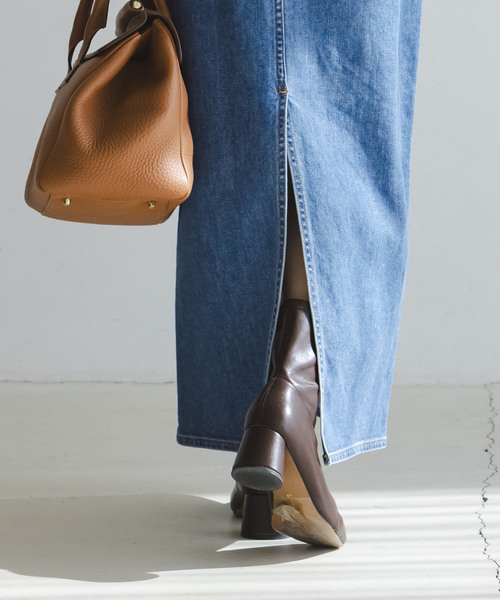 NEEDBY heritage(ニードバイヘリテージ)の「《追加・NOBLE別注》NEED by heritage/ニードバイ ヘリテージ RINA(デニムスカート・レディース・ホワイト/ブルー・23/24/25/26)」の21枚目の写真