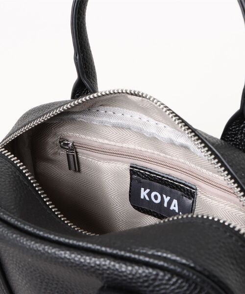KOYA.（コヤ）の「ミニボストン2wayショルダー/ボストンバッグ