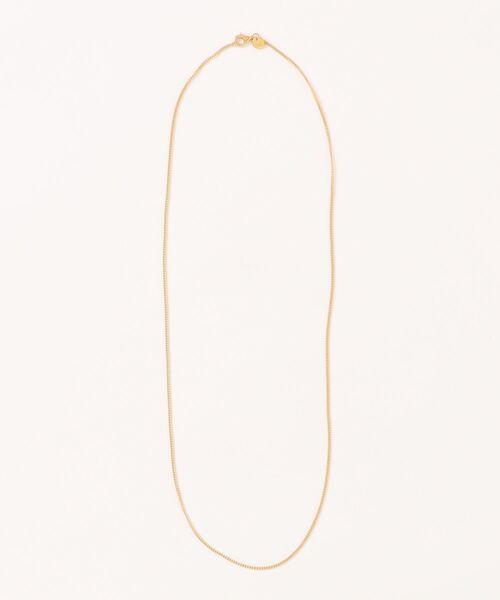 TOM WOOD（トムウッド）の「【TOMWOOD(トムウッド)】Curb Chain Slim　ゴールドネックレス24.5 inch　ユニセックス（ネックレス・レディース・ゴールド・FREE）」の11枚目の写真