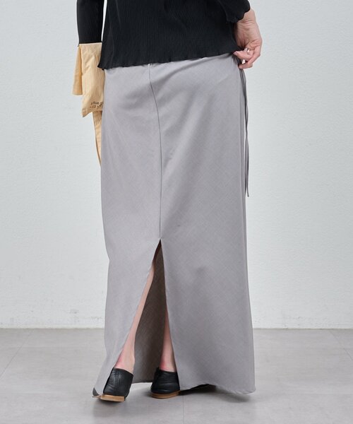 SHENERY(シーナリー)の「サイドギャザースカート(スカート・レディース・グレー/ネイビー・38/36)」の14枚目の写真