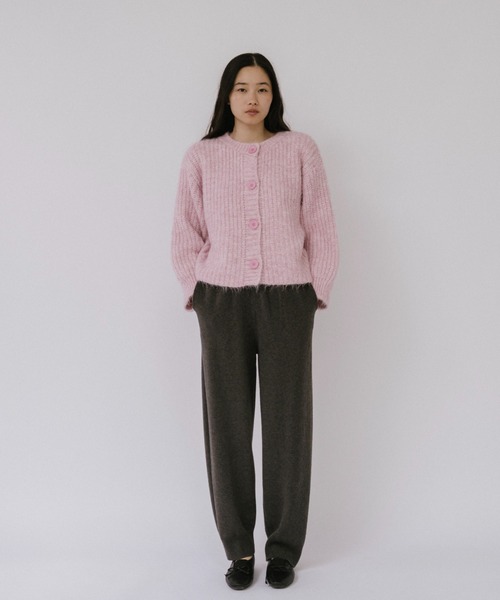 duei(デュイ)の「ミックスニットカーディガン(カーディガン/ボレロ・レディース・ライトブルー/ピンク/グレー・FREE)」の5枚目の写真