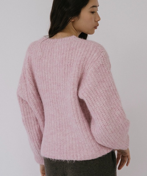 duei(デュイ)の「ミックスニットカーディガン(カーディガン/ボレロ・レディース・ライトブルー/ピンク/グレー・FREE)」の12枚目の写真