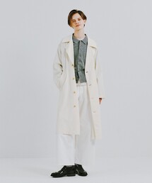 BEAMS BOY（ビームスボーイ）の「コットン リネン ビッグ コート（ステンカラーコート）」