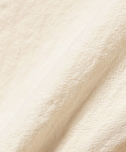 BEAMS BOY（ビームスボーイ）の「コットン リネン ビッグ コート（ステンカラーコート・レディース・ナチュラル/ネイビー・0/1）」の21枚目の写真