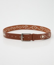 SLY（スライ）の「【2026SS新作】F/LEATHER STUDS BELT フェイクレザー スタッズ ベルト（ベルト）」